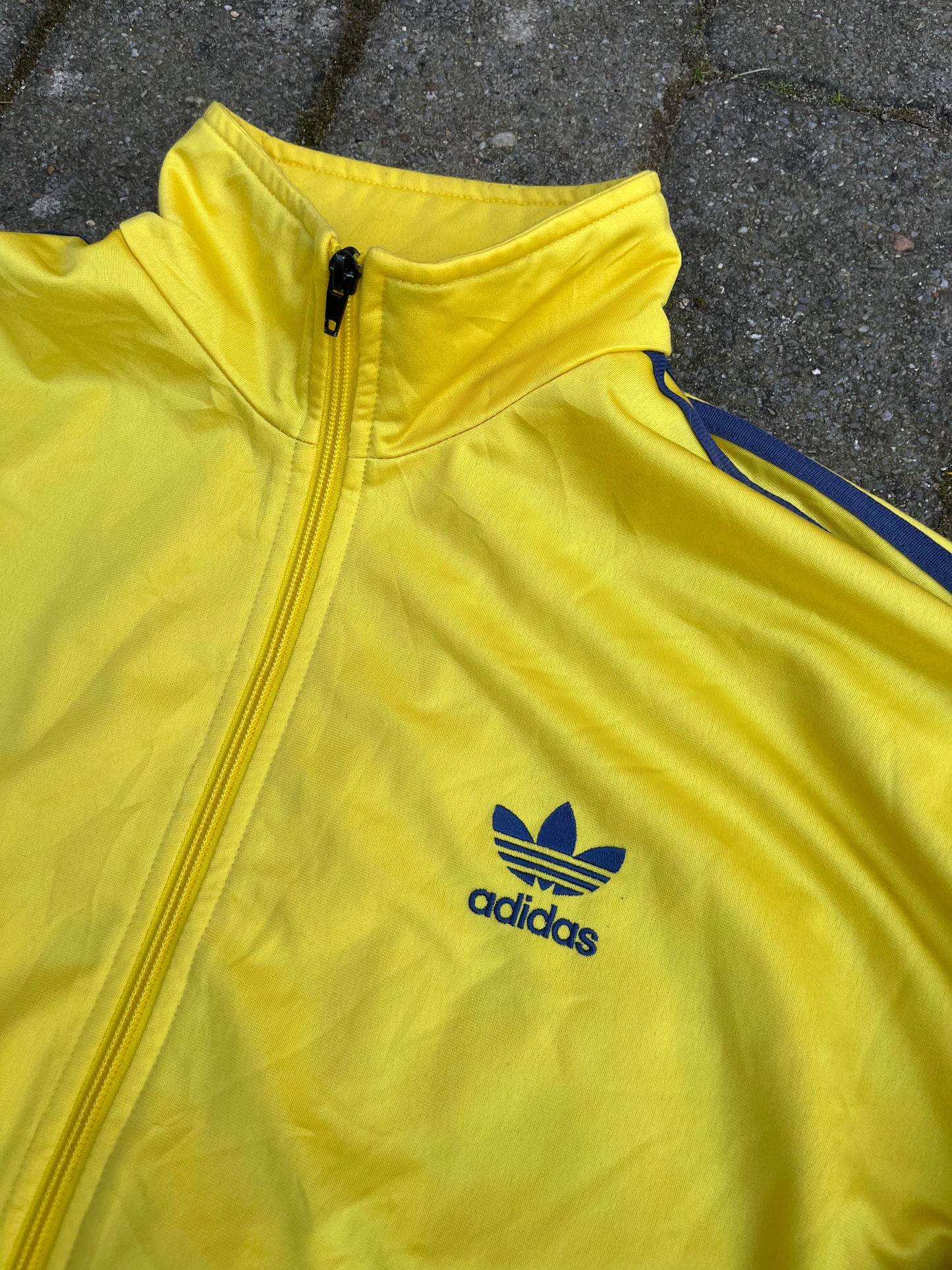 Retro Adidas Trainingsjacke - L